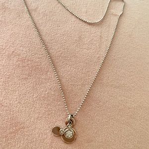 Disney Jewelry - Disney 925 Sterling Silver Mickey Mouse Necklace Disney Jewelry - Disney 925 Sterling Silver Mickey Mouse Necklace